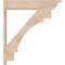 Ekena Millwork Merced Traditional Smooth Outlooker, Douglas Fir, 7 1/2"W x 36"D x 40"H OUT08X36X40MRC01SDF - alternate 2